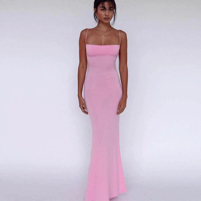 Lunim Rouge Elegance Maxi Kleid