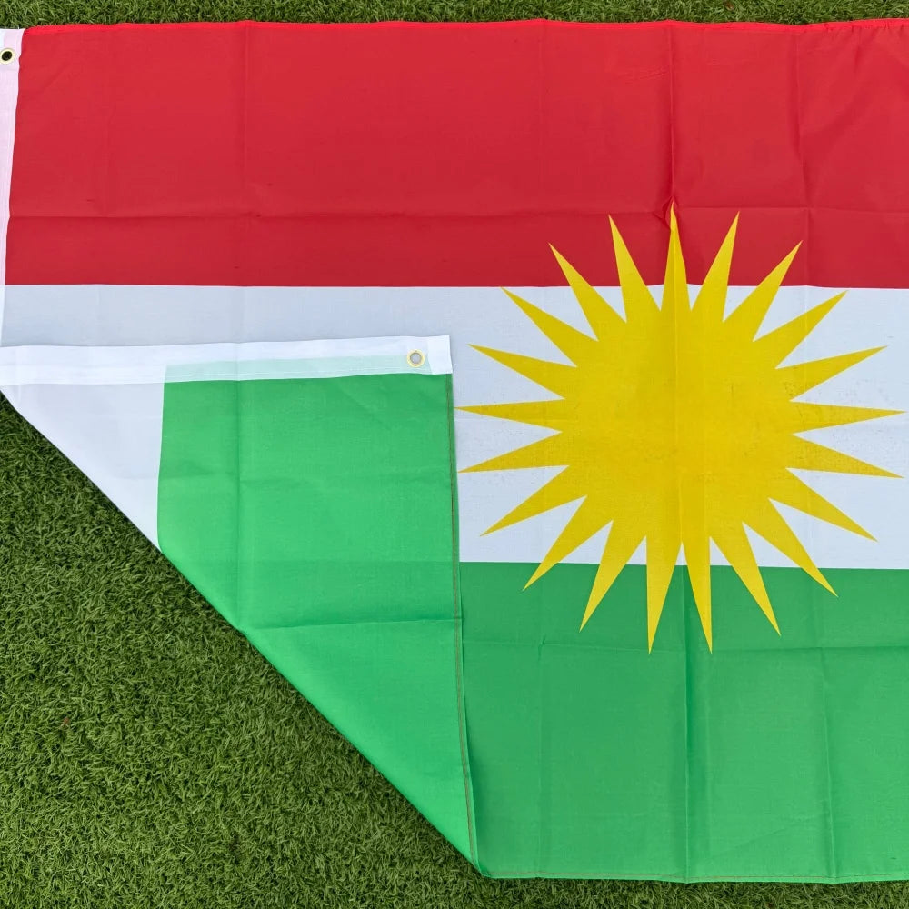 90x150cm Kurdistan Fahne