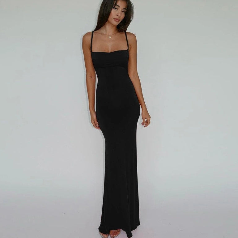 Lunim Rouge Elegance Maxi Kleid
