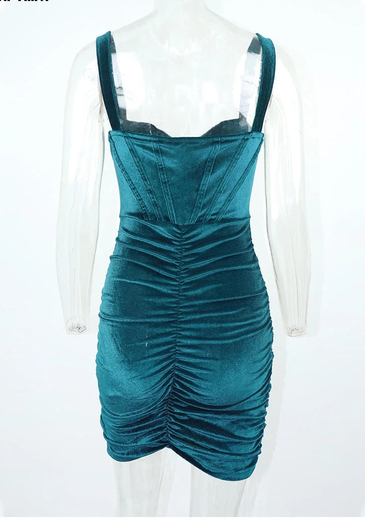 Lunim Mermaid's Gilded Embrace Kleid