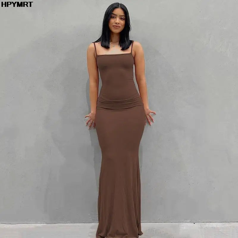 Lunim Noir Elegance Maxi Dress
