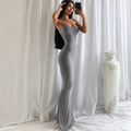 Lunim Noir Elegance Maxi Kleid